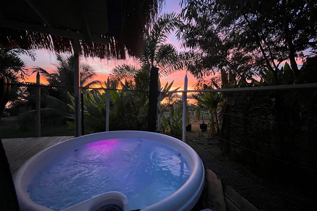 Jacuzzi privé Moon lodge