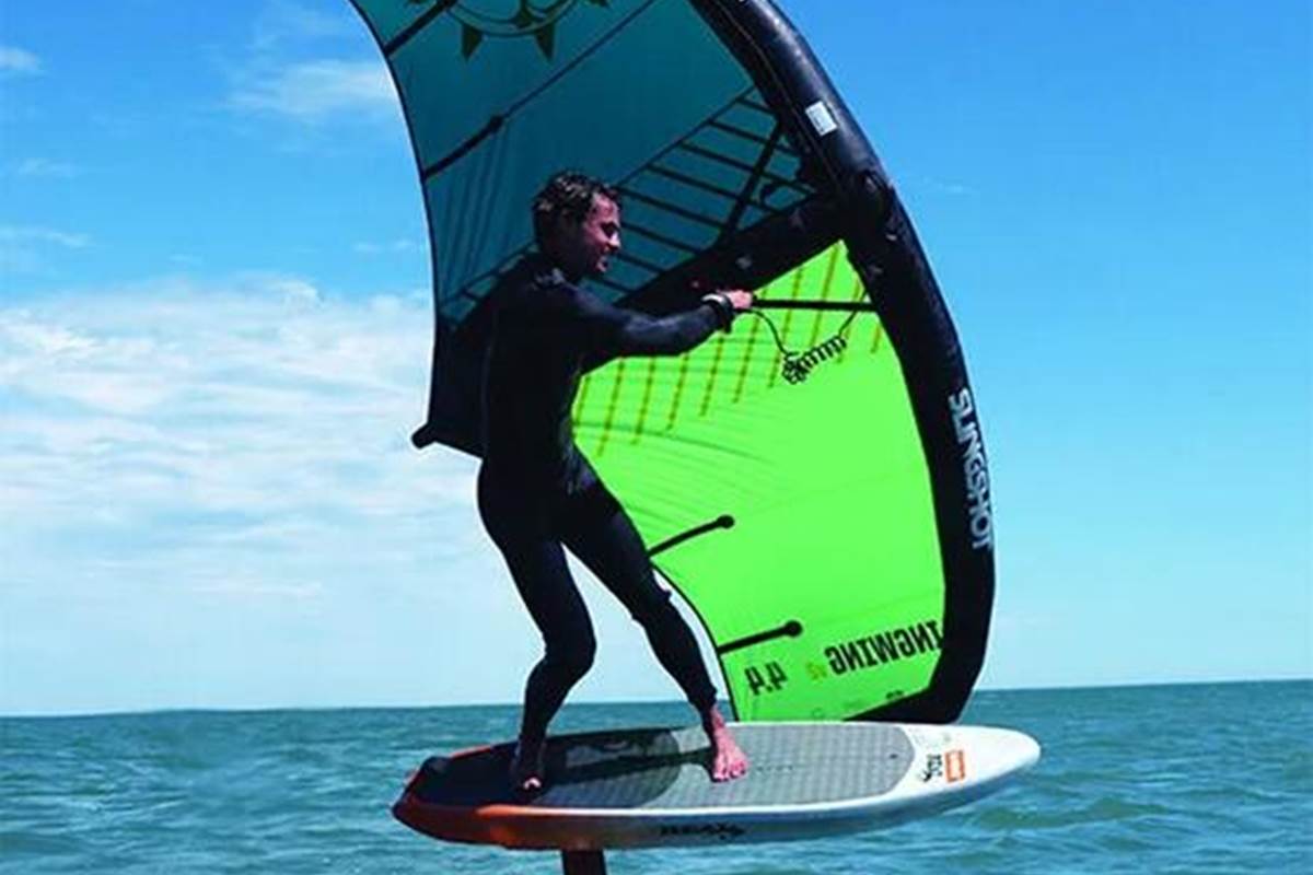 wing foil speed