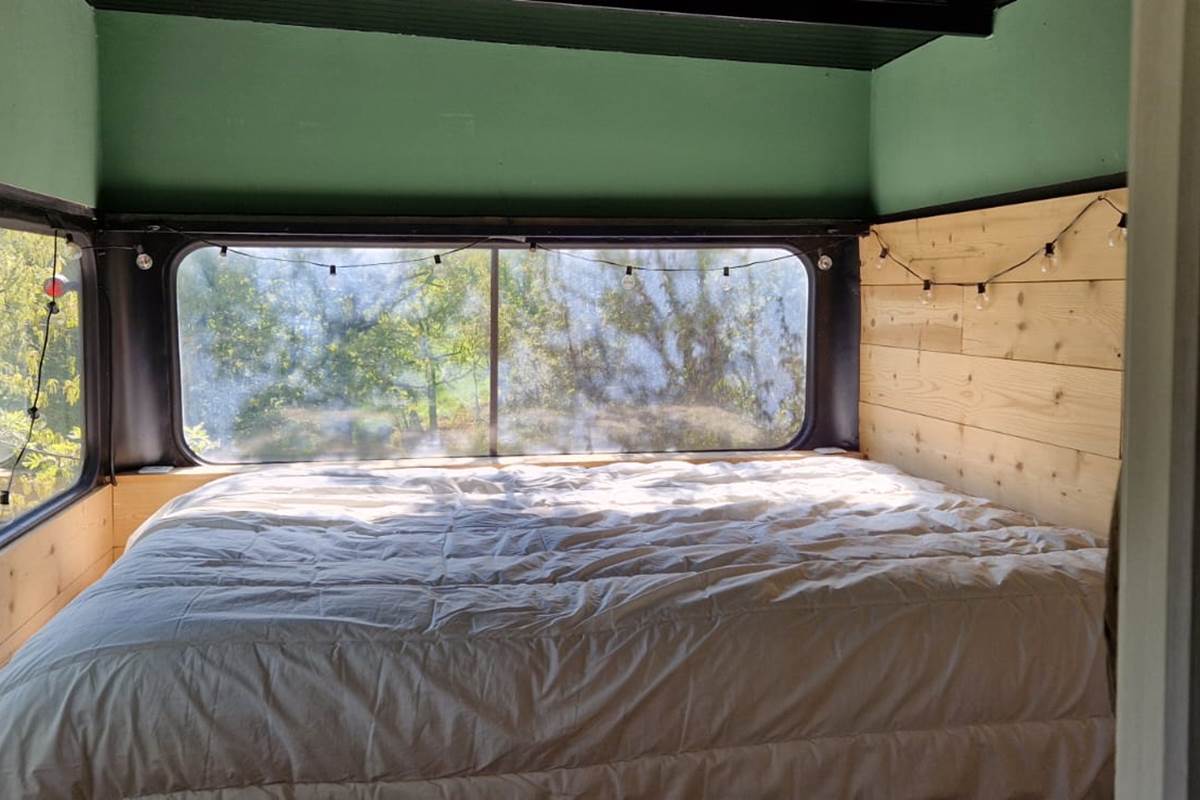 Le Bus Insolite - Chambre avec vue sur les étoiles - Le Sauze-du-Lac