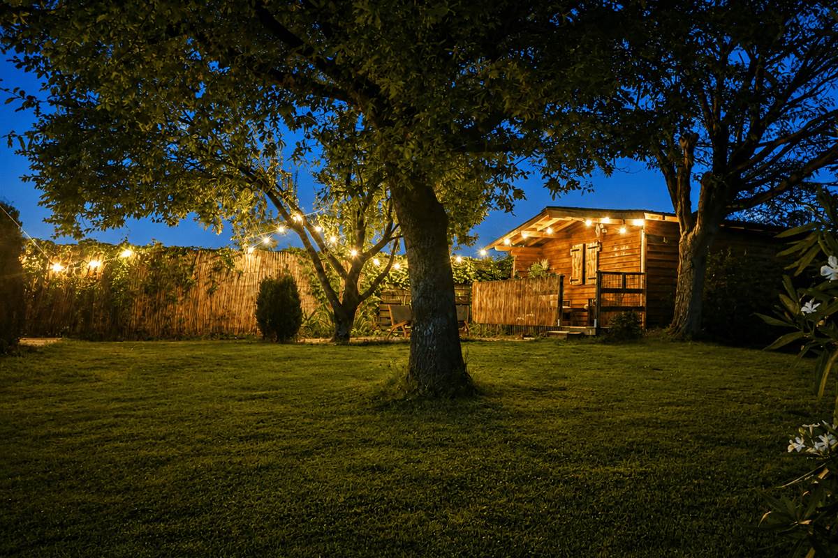 Chalet de nuit
