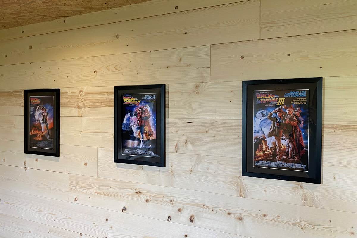 Salle de jeux avec déco vintage