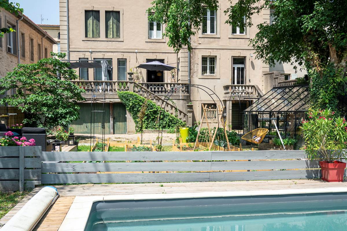 La Grande Maison Mazamet - Jardin et piscine