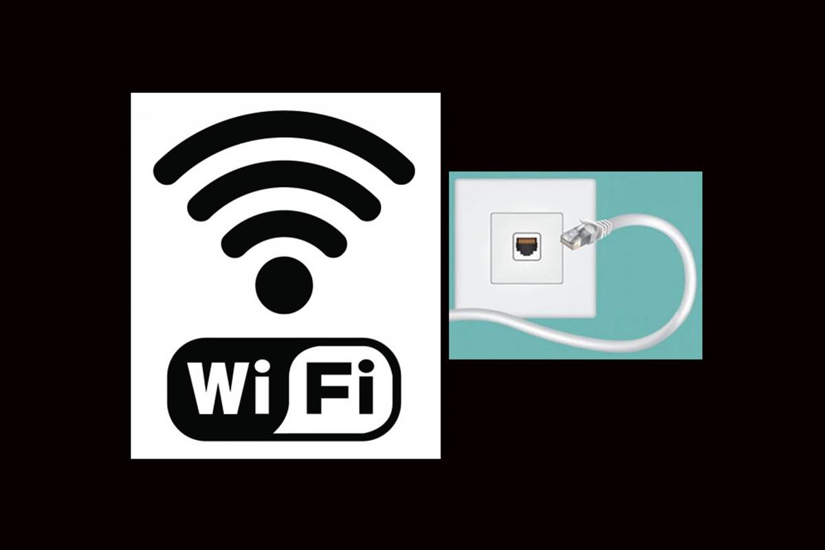 Internet via WiFi (ou prise Ethernet)