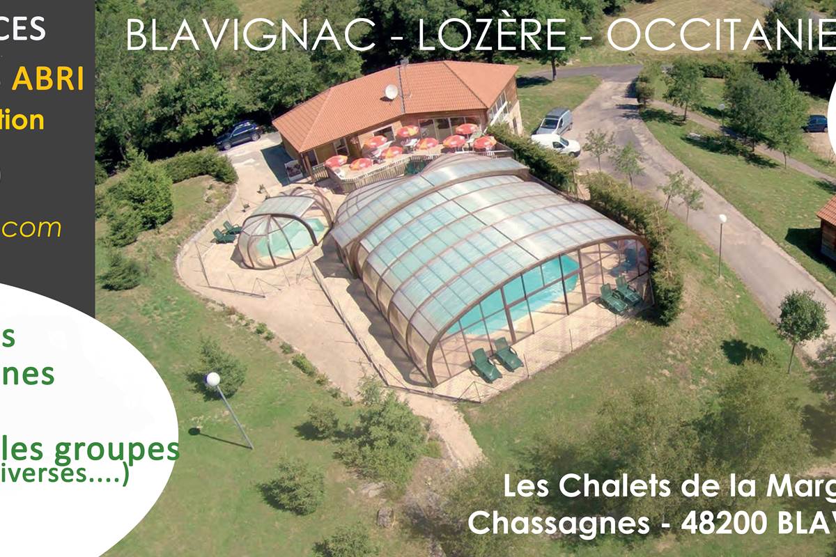 Les Chalets de la Margeride: Présentation Village