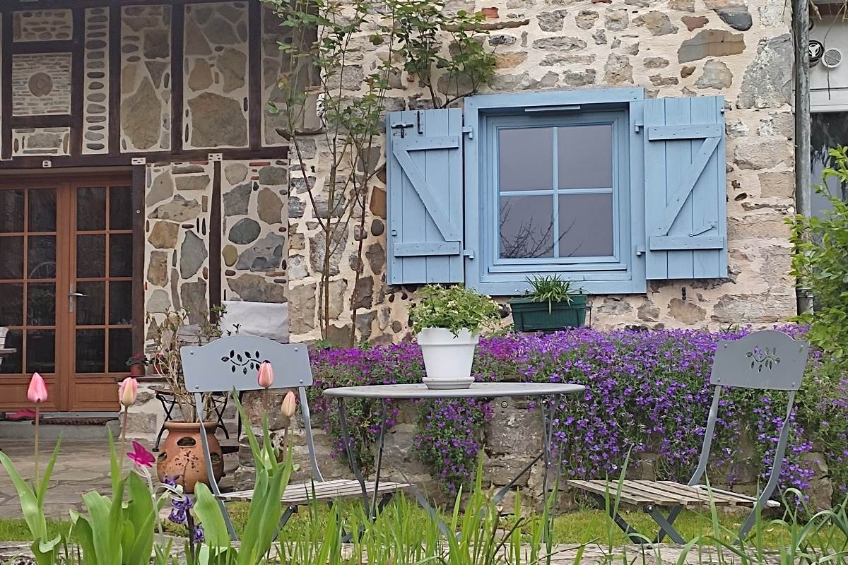 Chambres d'hôtes l'Amphitryon - Terrasse