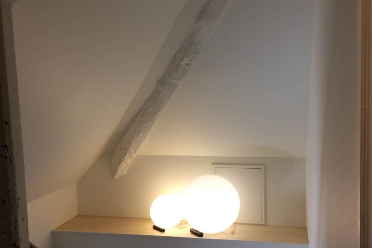 22_ Détail décoration palier des chambres