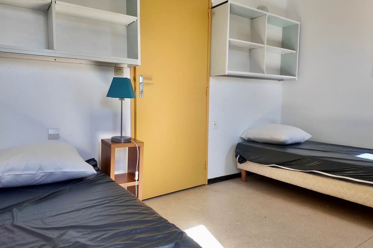2 lits jumeaux en 80x200 (chambre 3)