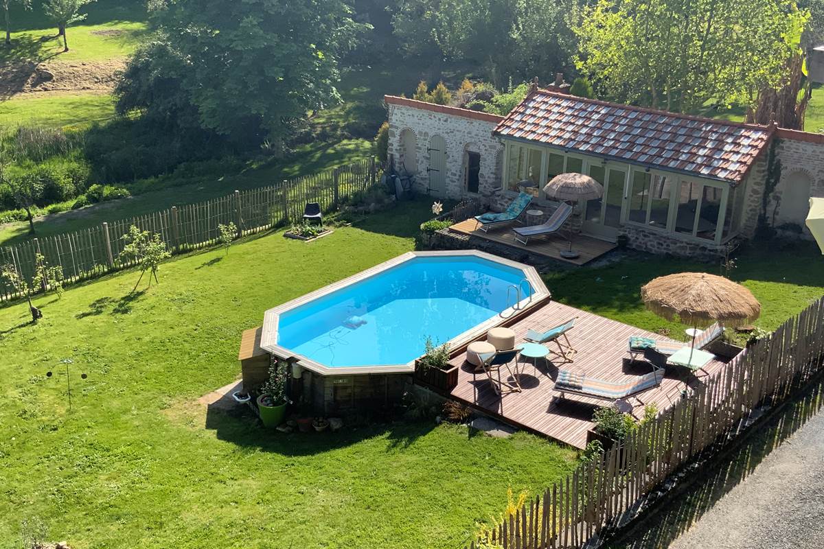 Vue sur le jardin