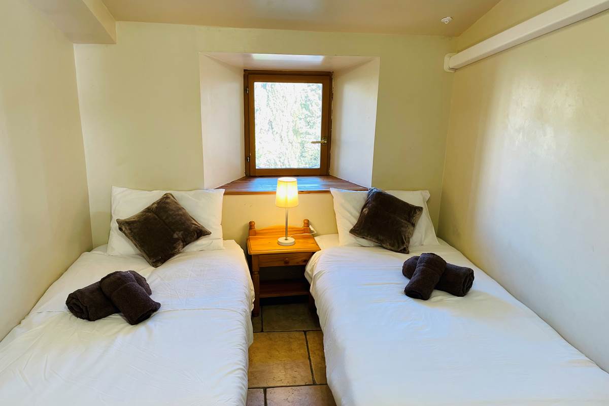 Mas Albères chambre n°3 (2 lits simples)