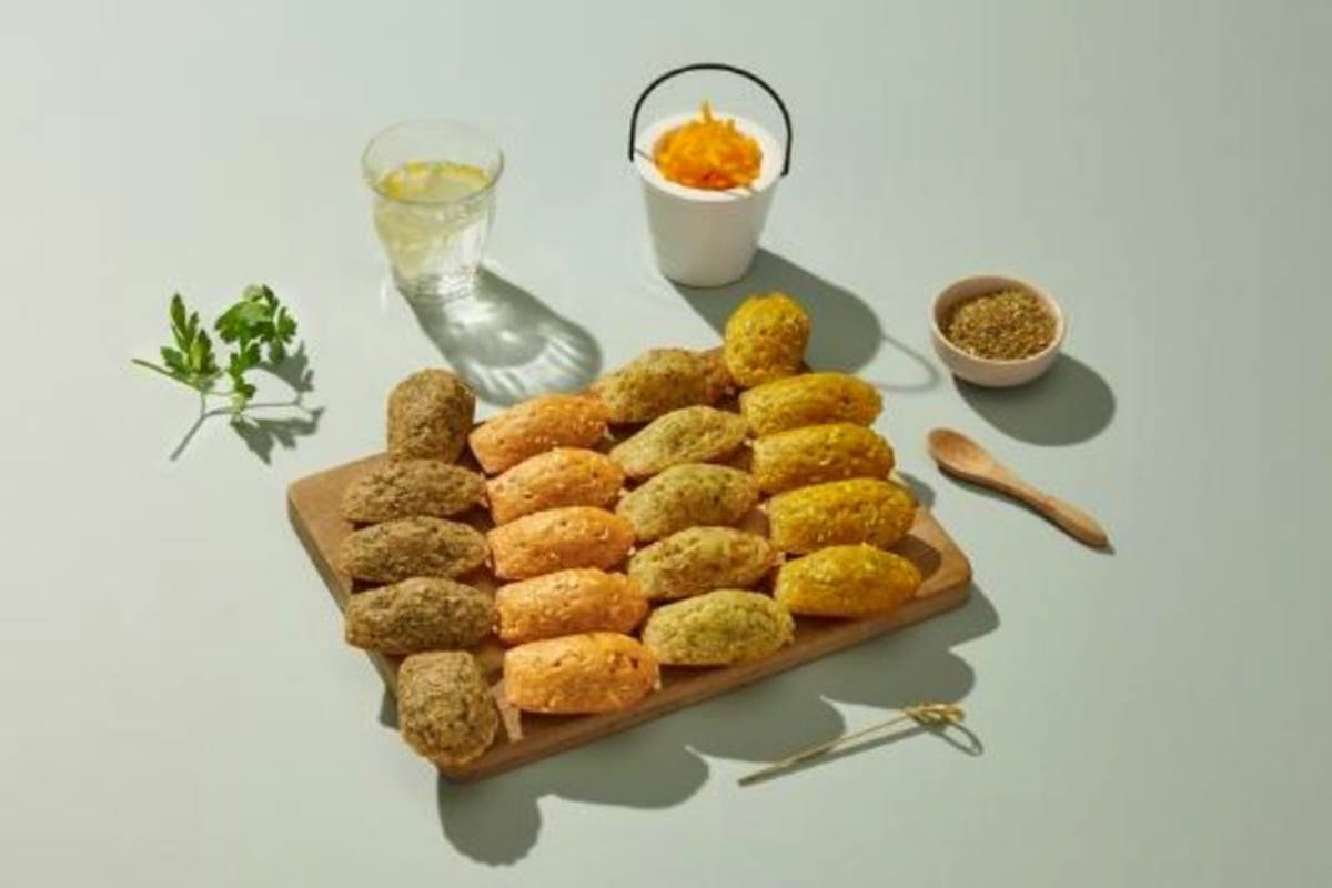 mini madeleines salées