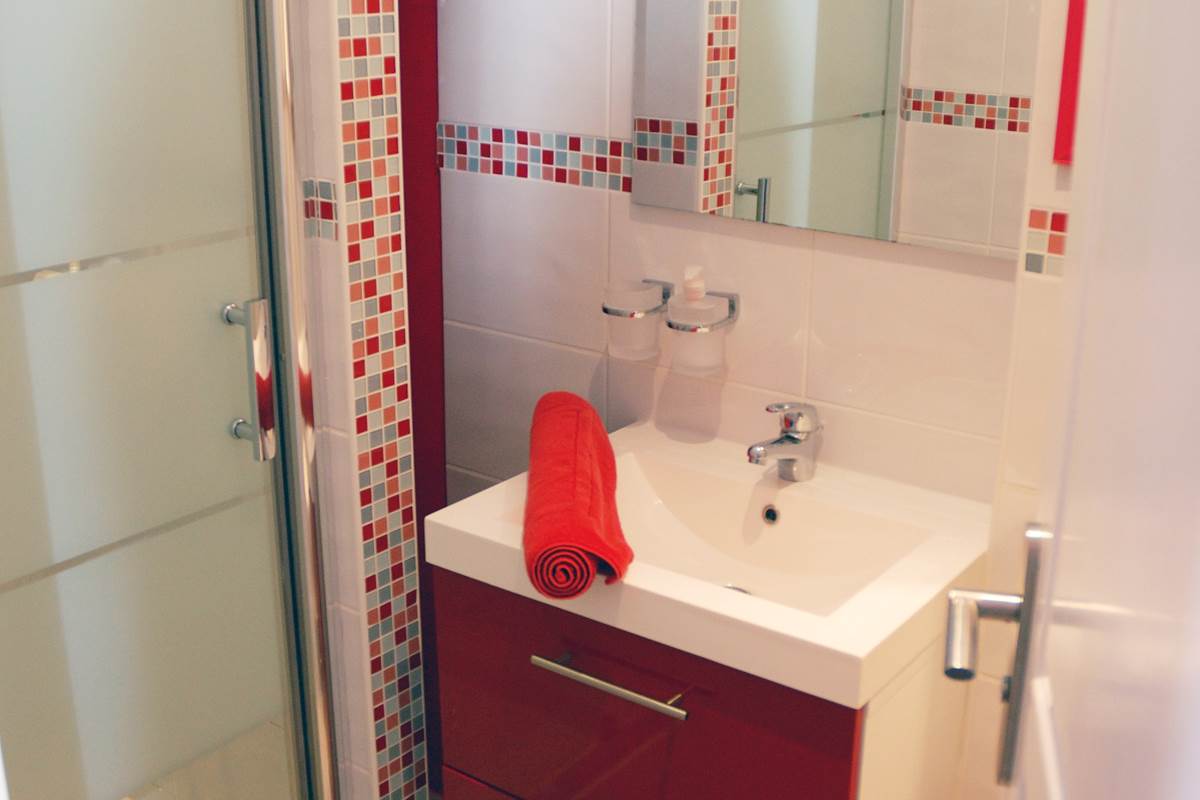 Salle de douche - Compostelle Horizon des Landes Doazit