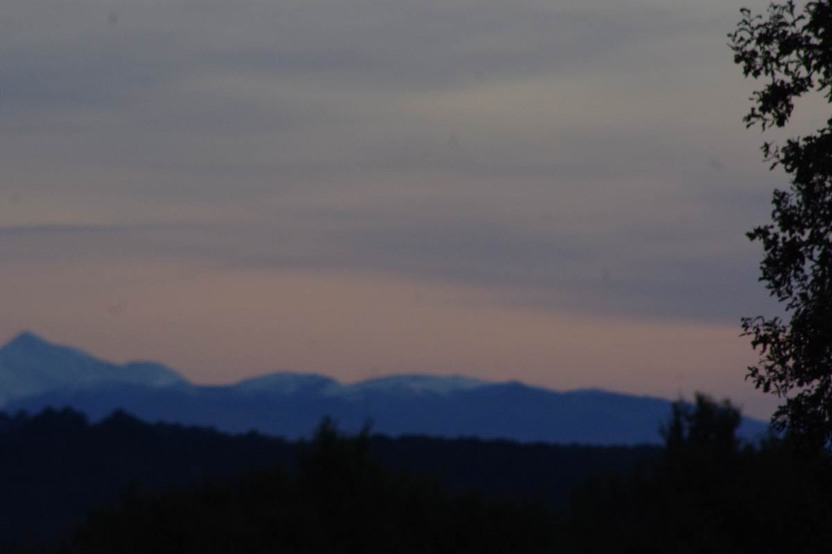 Vue sur les Pyrénées