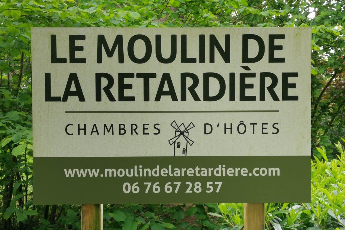 Enseigne moulin de la Retardière