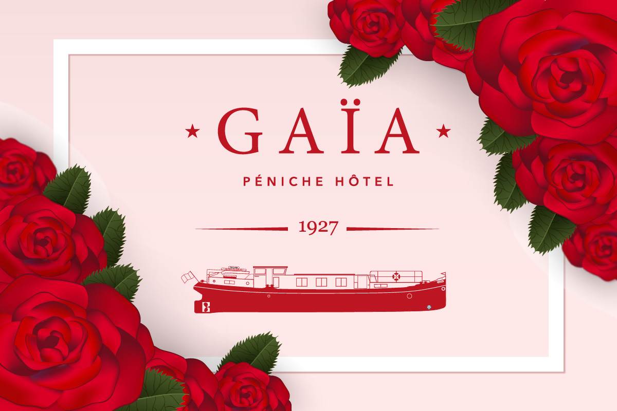 Nuitée romantique à bord de la Péniche Hôtel Gaïa