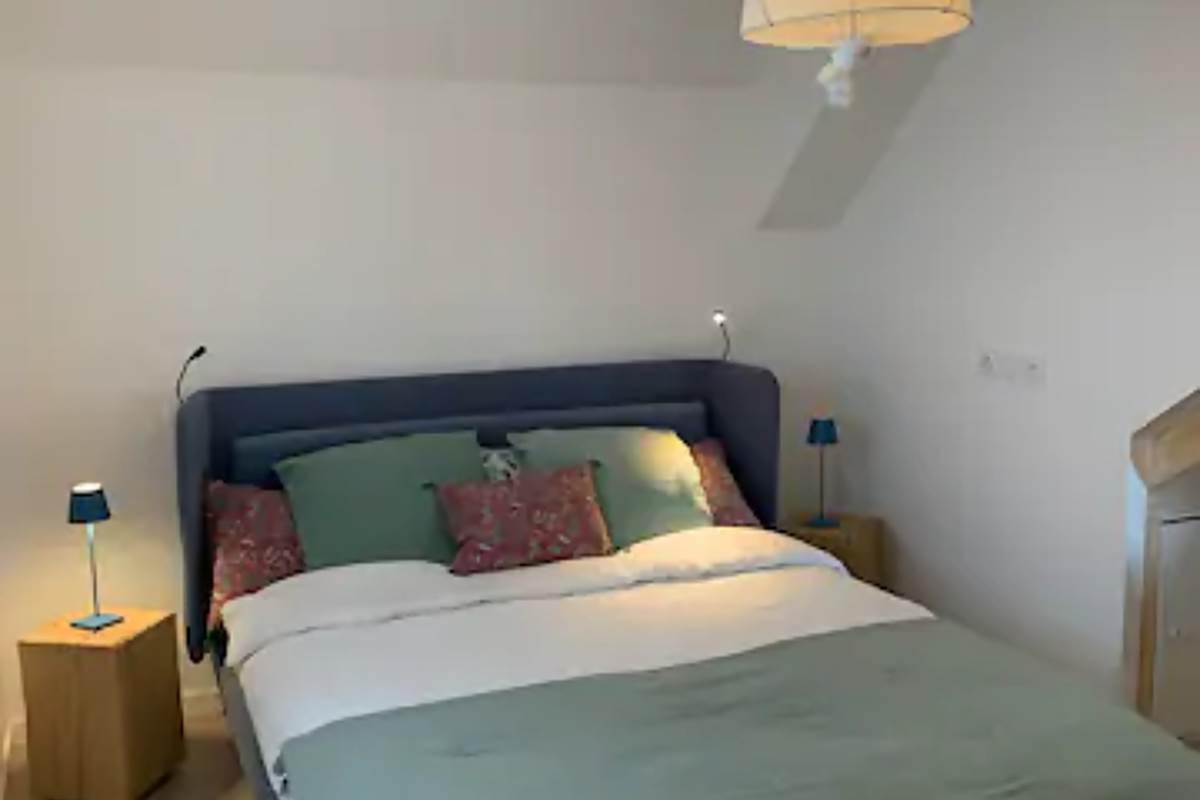 14-Le duplex vue Lac et montagnes-CHAMBRE PARENTALE 6 LIT BB
