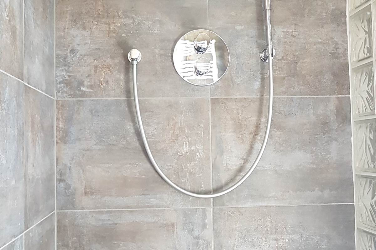 Douche à l'italienne