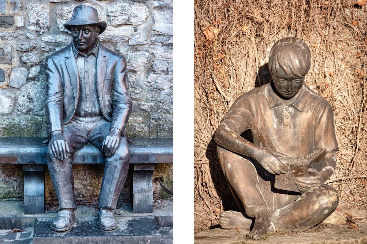 Statues des rues à DURBUY