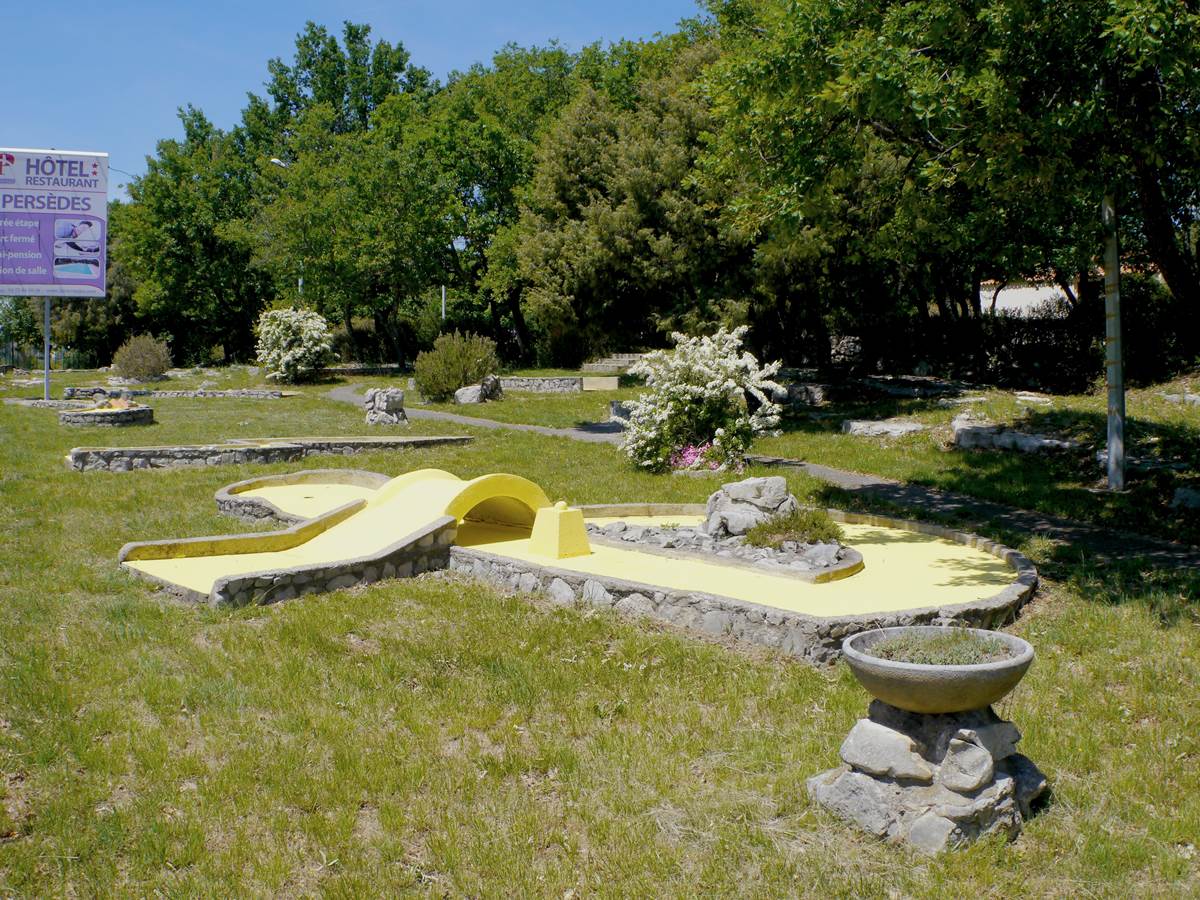 Hôtel Ardèche mini golf