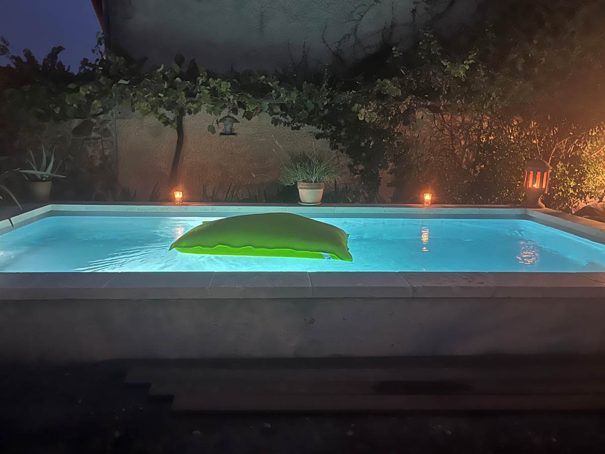 La piscine de maison en Provence à Lapalud - Vaucluse