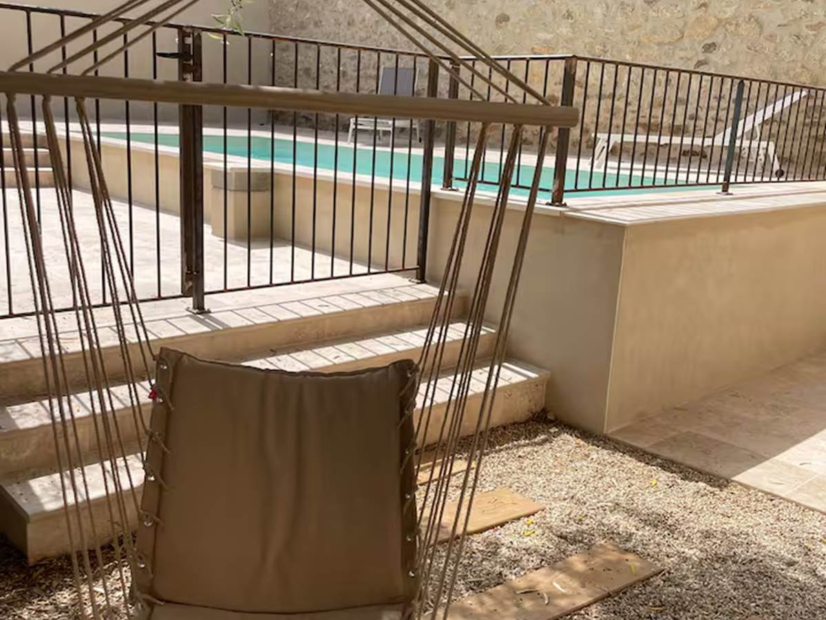 Coin jardin convivial