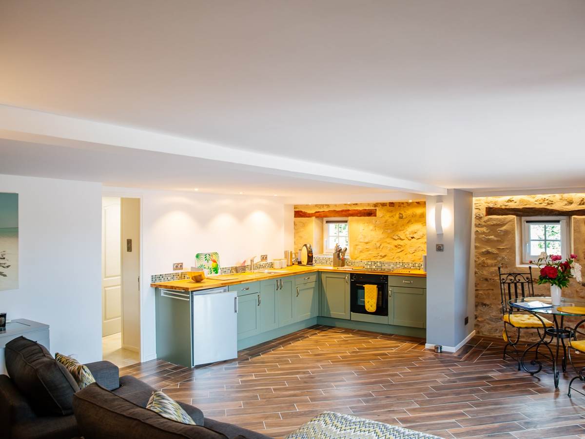 CUISINE EQUIPEE GITE DES MAGNOLIAS