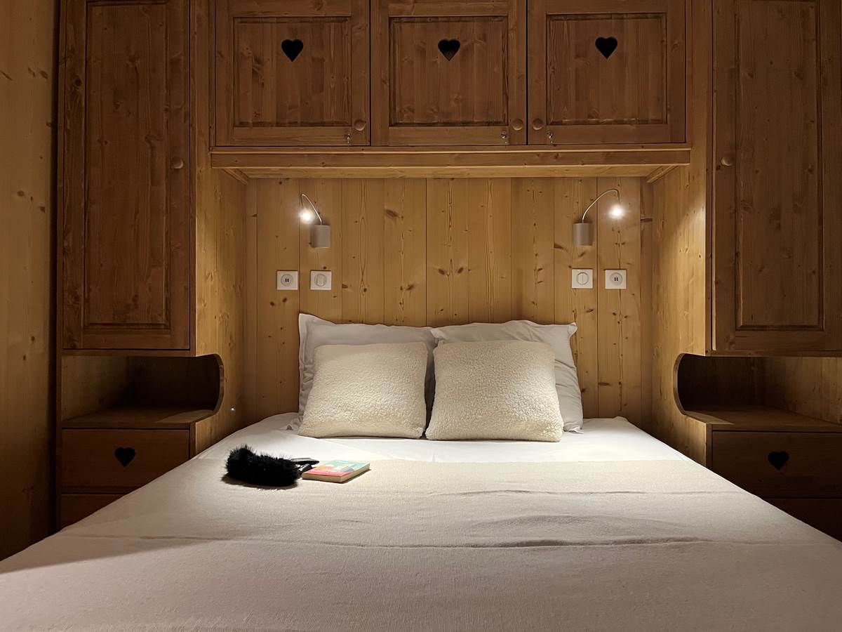 chambre parentale avec rangements