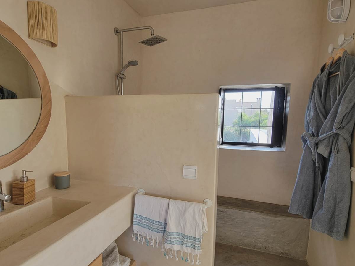 Villa Dar Céleste - salle de bain de la chambre 5 sur le toit terrasse