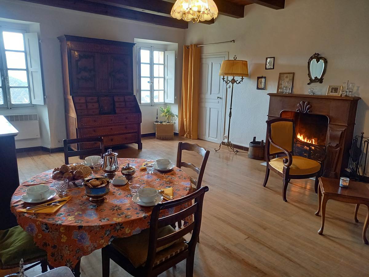 la salle du petit-déjeuner