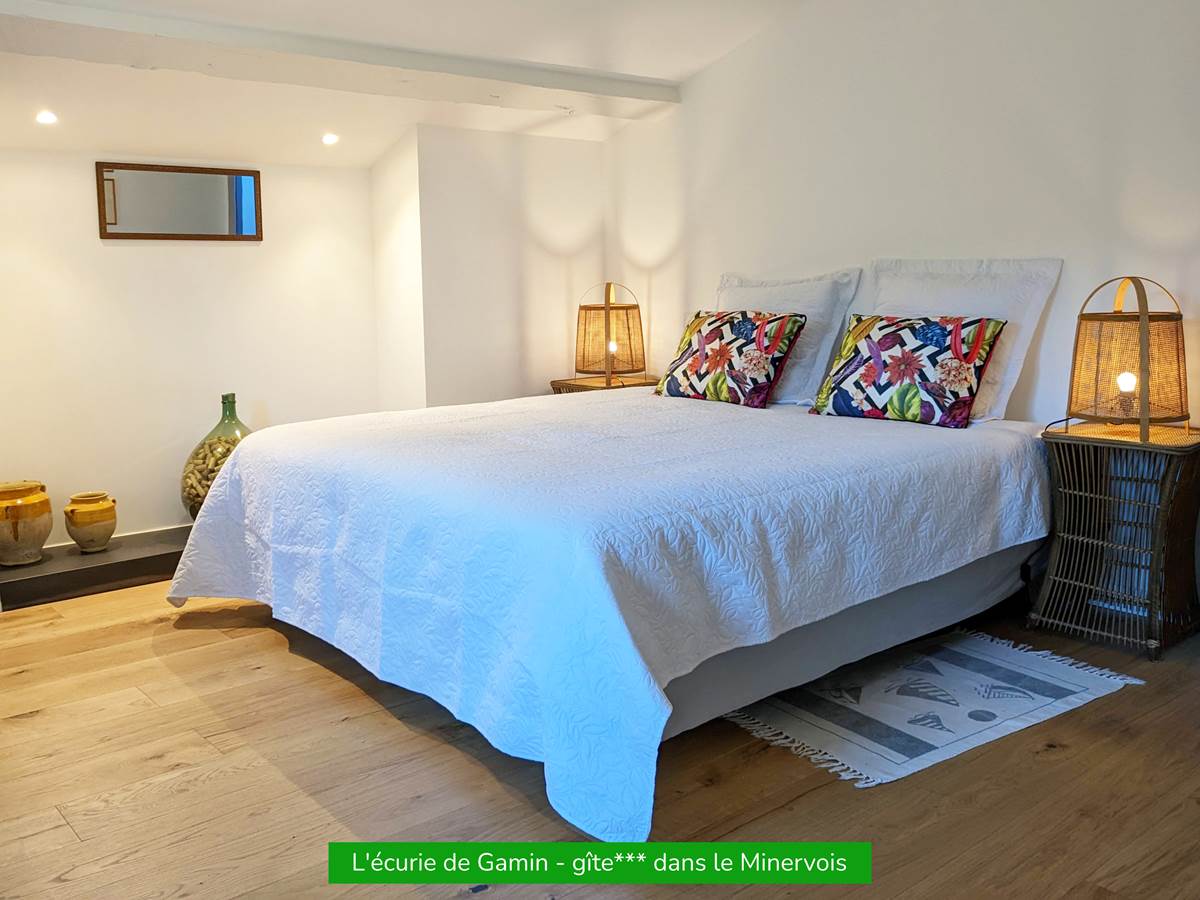 Chambre "rivière" avec lits modulables : simples ou double, c'est vous qui choisissez !