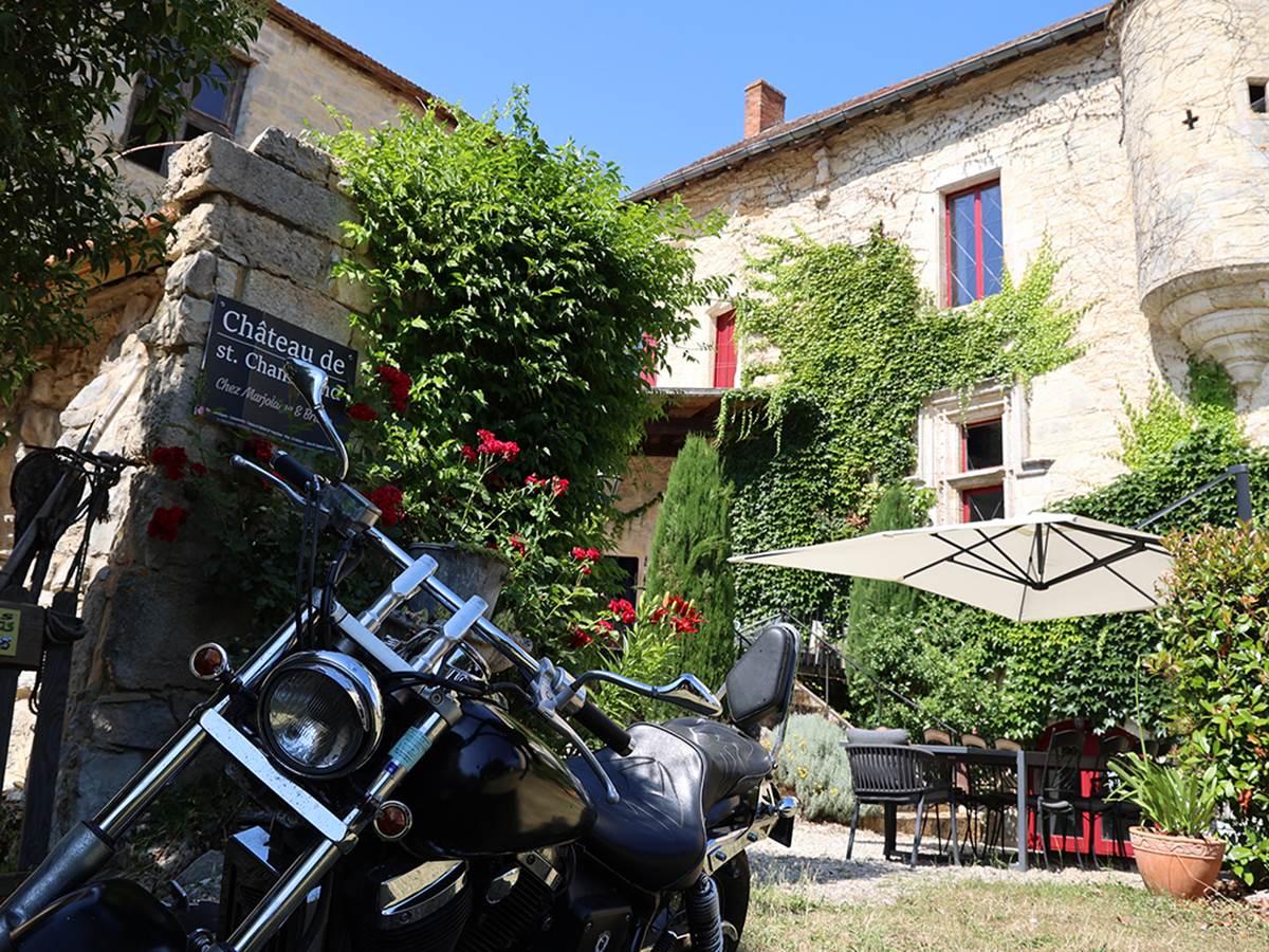 Chateau de Saint Chamarand, Relais Motards (18)