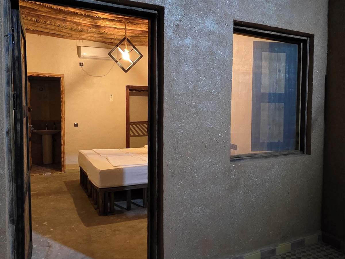 Cozy Traditional Room with Terrace View – Camping Hotel Amerdoul, Icht Tata