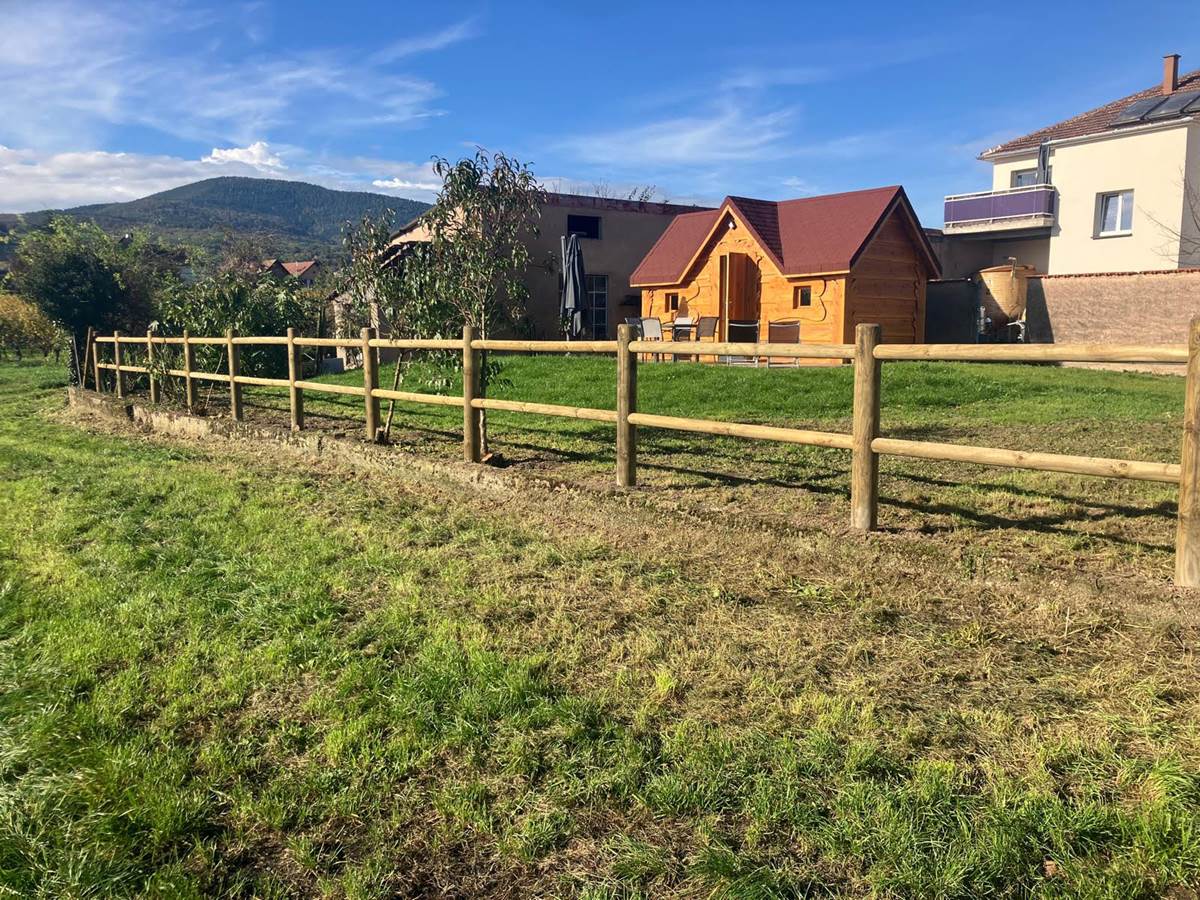 chalet nature - cabane en bois tout confort dans le vignoble d'Alsace