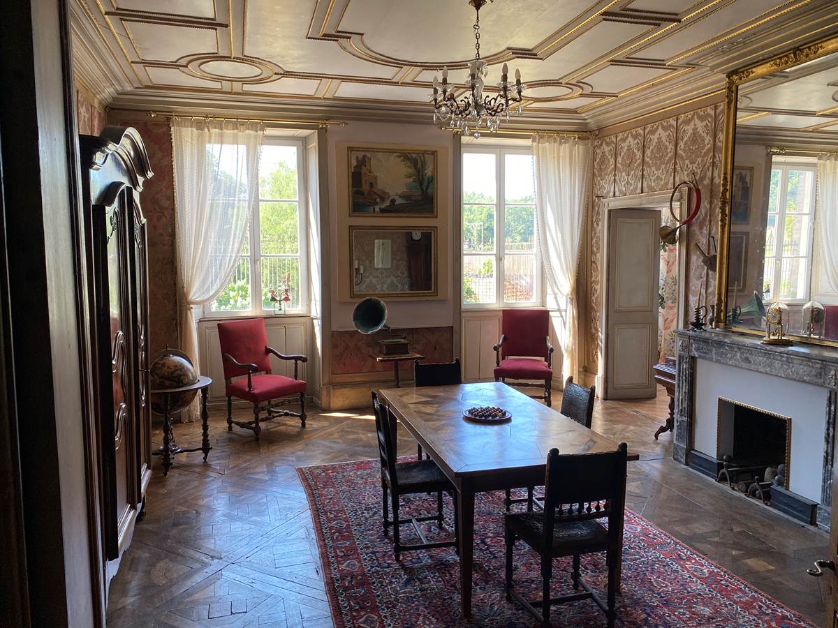 Le salon de jeu du château