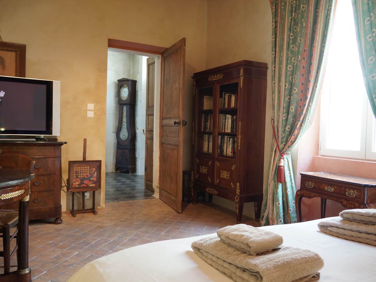 chambre et sa salle de douche privative Provence Vaucluse