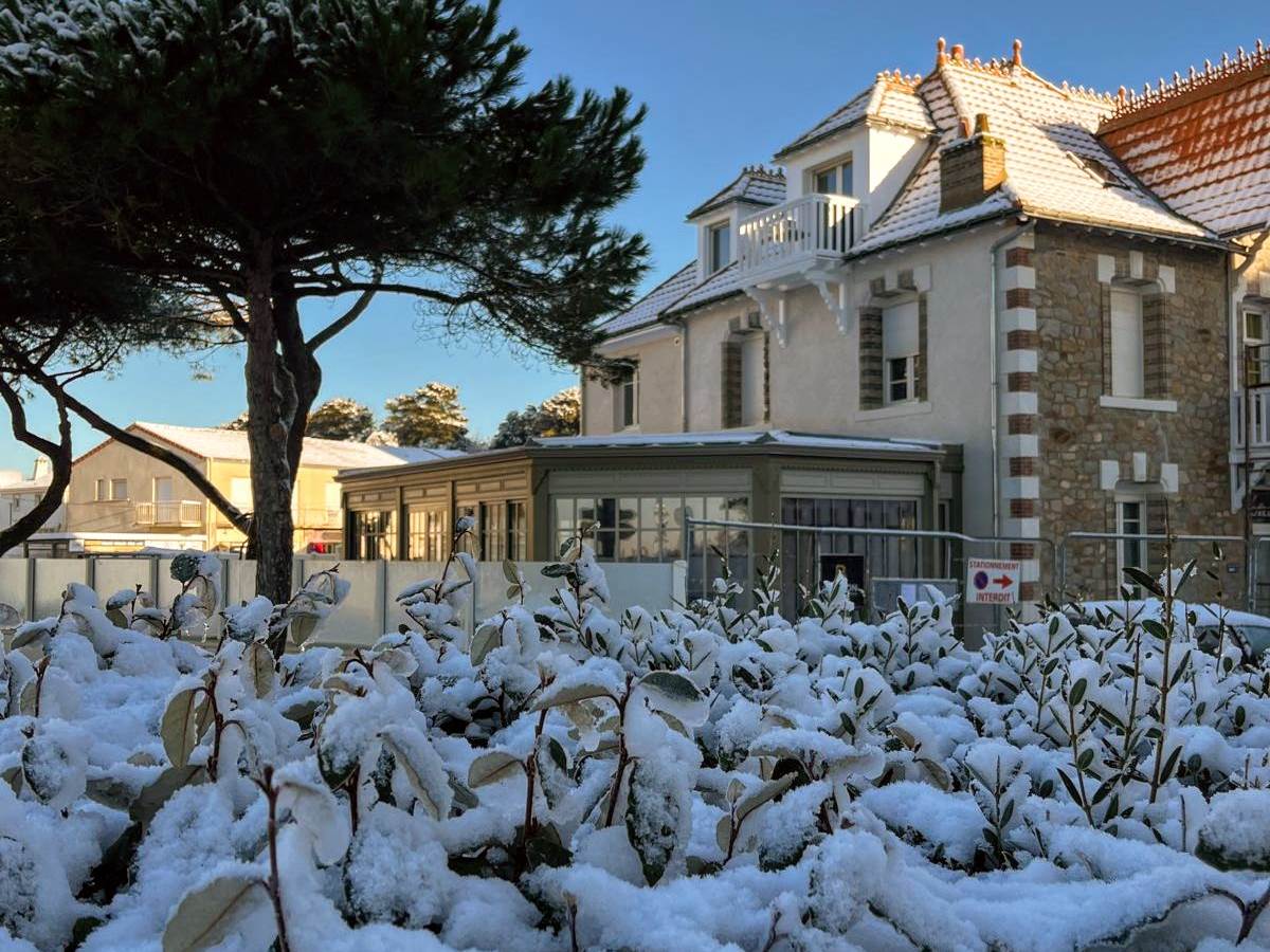 La Villa sous la neige