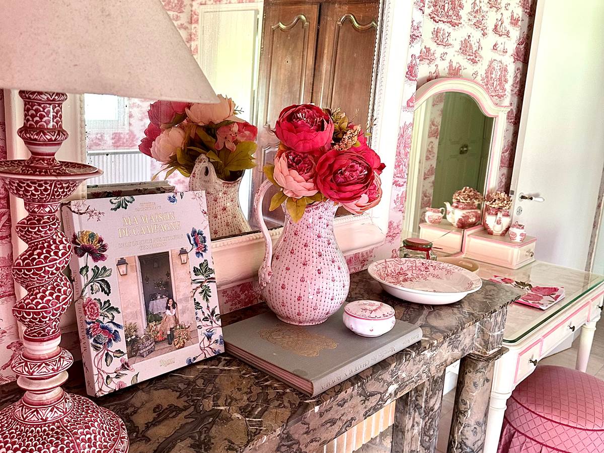 charmants détails de la suite Pivoine