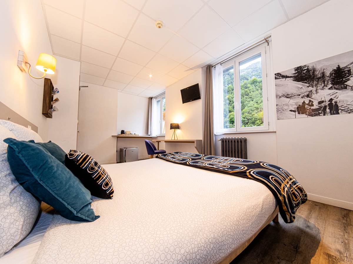 Hôtel Alphée - Barèges Tourmalet - Chambre Double - Vue Montagne