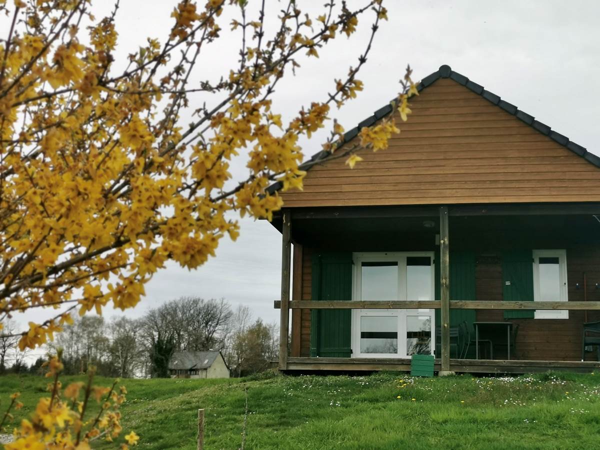Vue extérieure du Chalet Ostrya