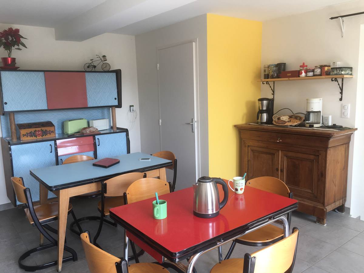 salle à manger partagée
