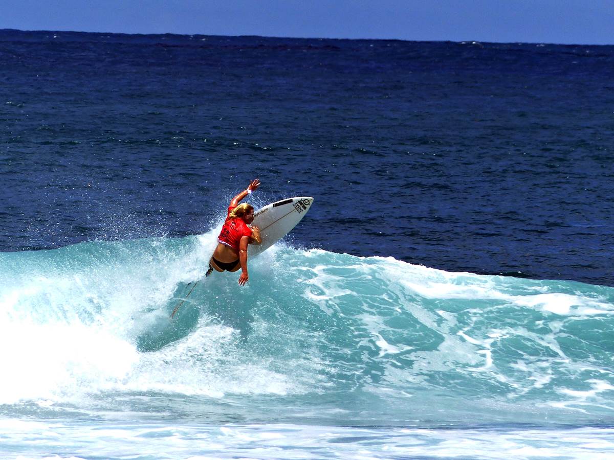 Le spot de surf