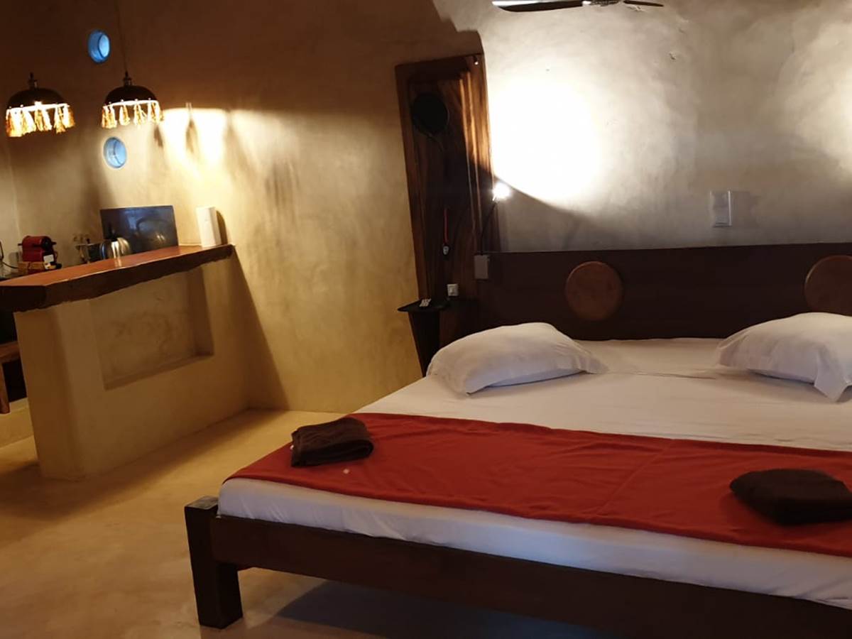 B4 Kitchinette et lit