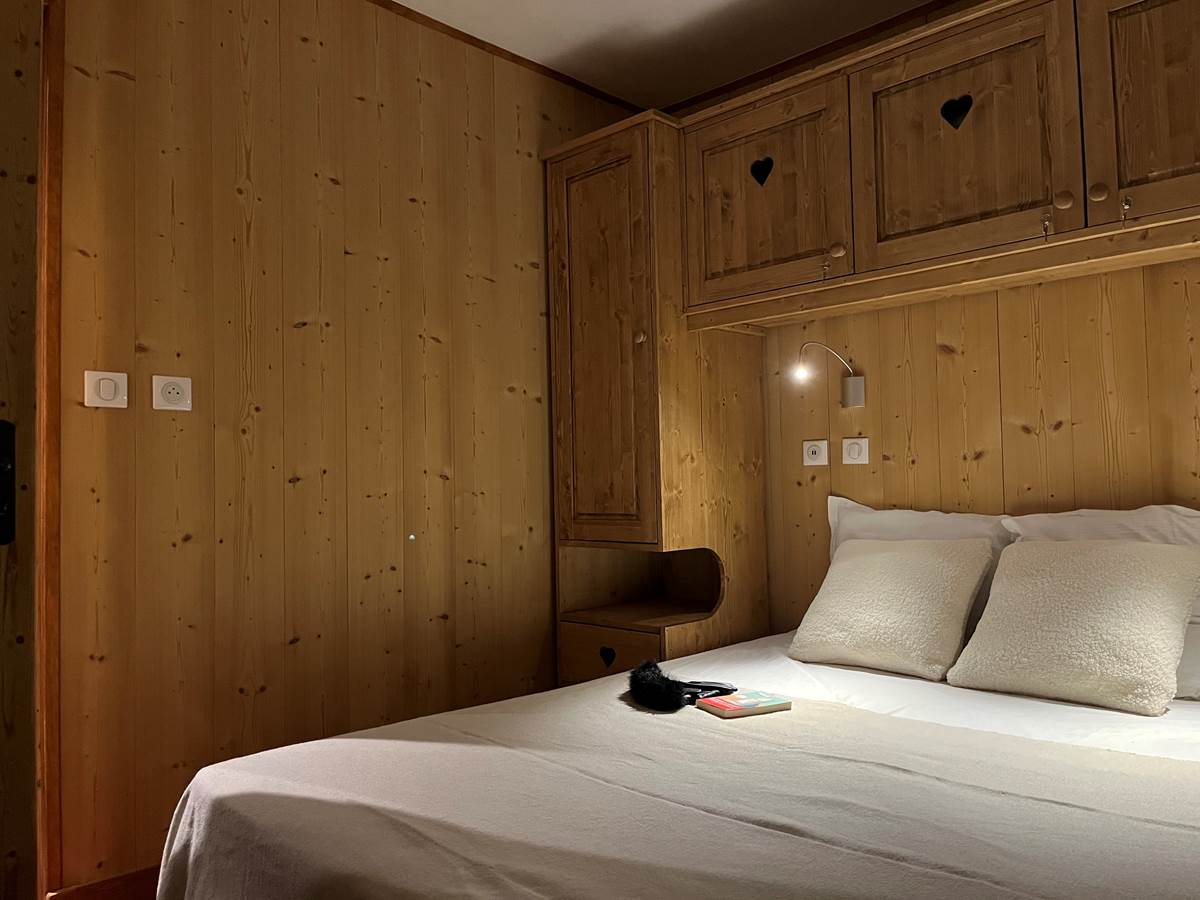 chambre parentale, lit double