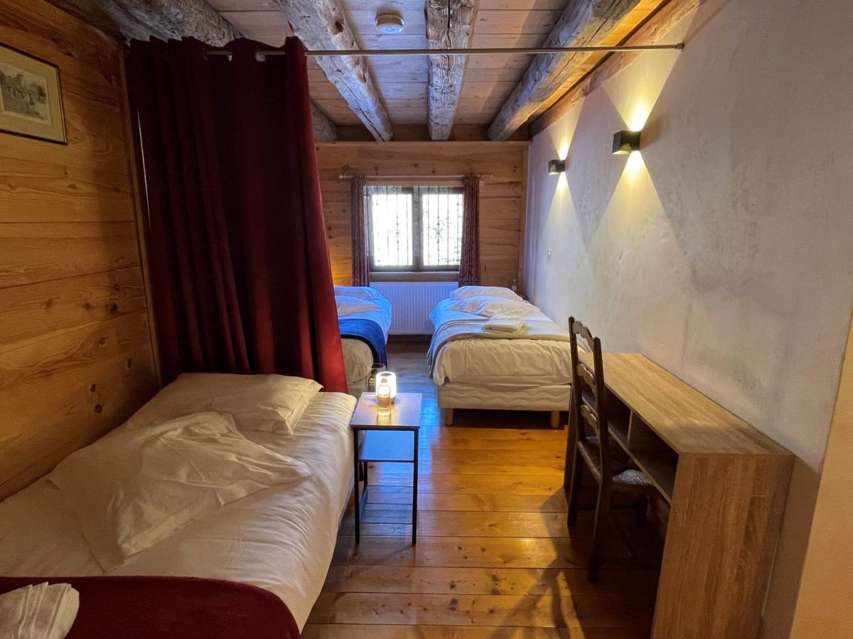 Configuration 3 lits simples 90x190