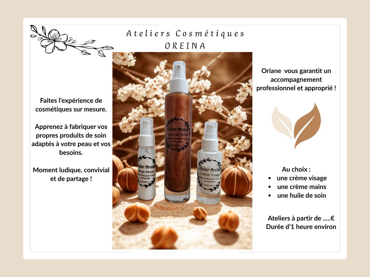 Les ateliers cosmétique