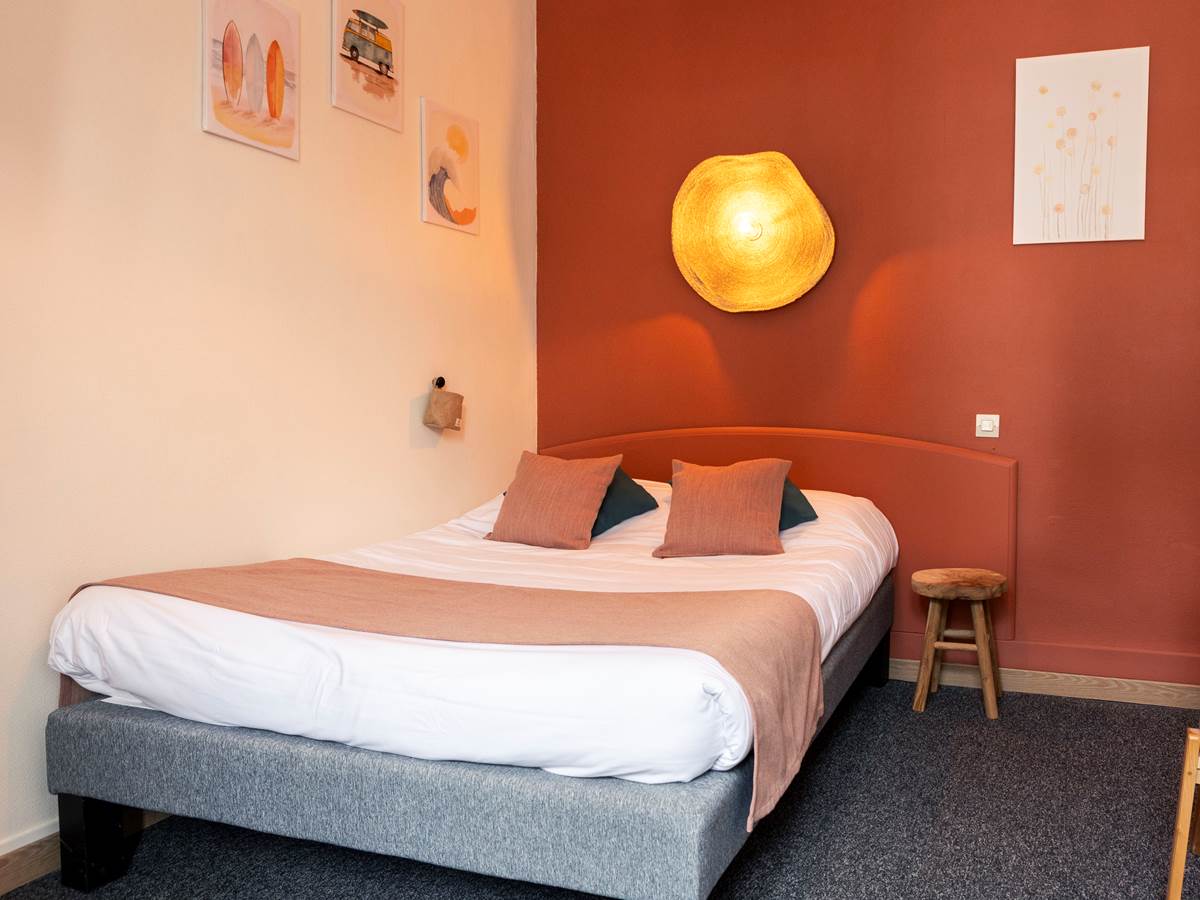 Hotel La Villa Rose Marie saint brevin océan soirée étape lit double petit déjeuner diner restaurant affaire vue mer