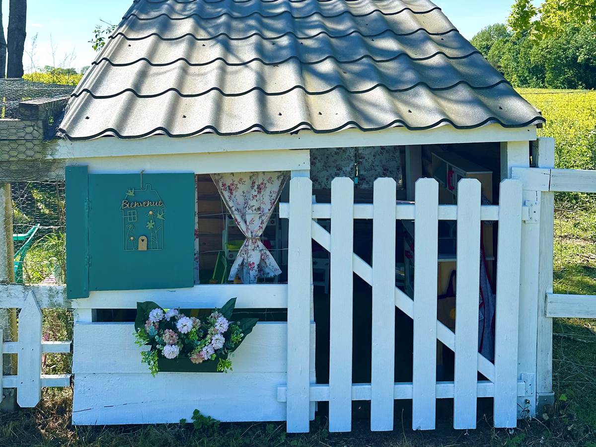 la Charmillette, leur cabane au fond du jardin
