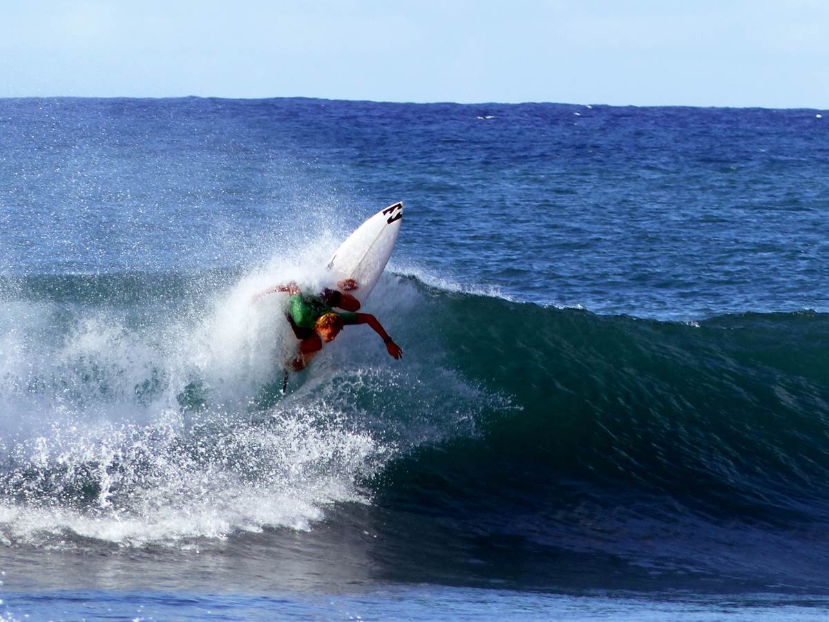 Le spot de surf