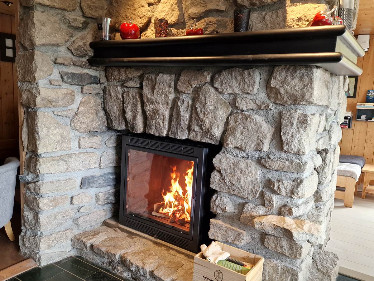 Feu de cheminée