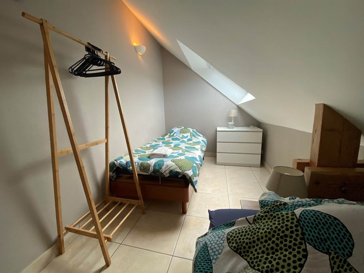 Chambre #5 Etage - 10 m², 2 lits simples, 2 personnes