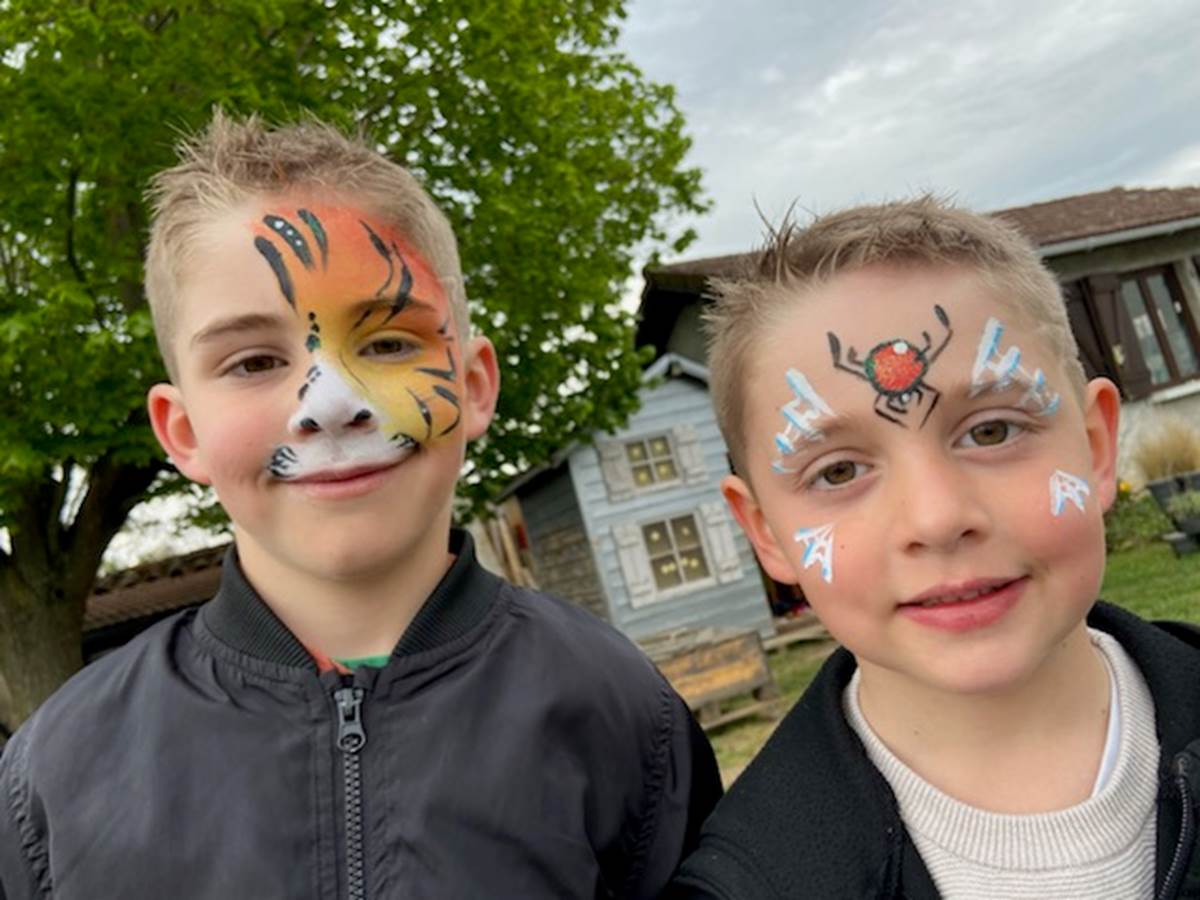 face painting france jupiter